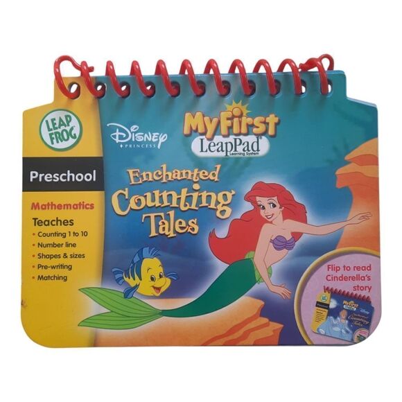 Leap Frog Disney My First LeapPad Enchanted Counting Tales Preschool BOOK ONLY - Picture 3 of 3